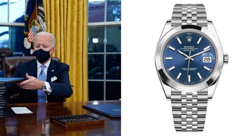 President Biden’s Rolex Is a Bipartisan Affair.